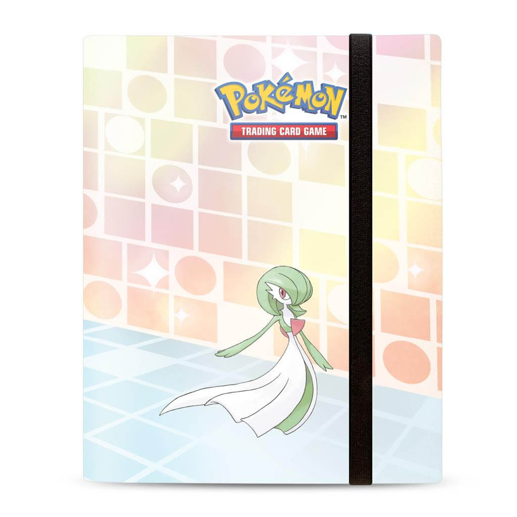 Pokémon 9-Pocket PRO-Binders for Pokemon feature a vibrant, full-art cover and includes an elastic strap closure. Side-loading pockets and low-friction material help keep cards in place. Safely stores up to 360 cards in archival-safe, acid-free, non-PVC p