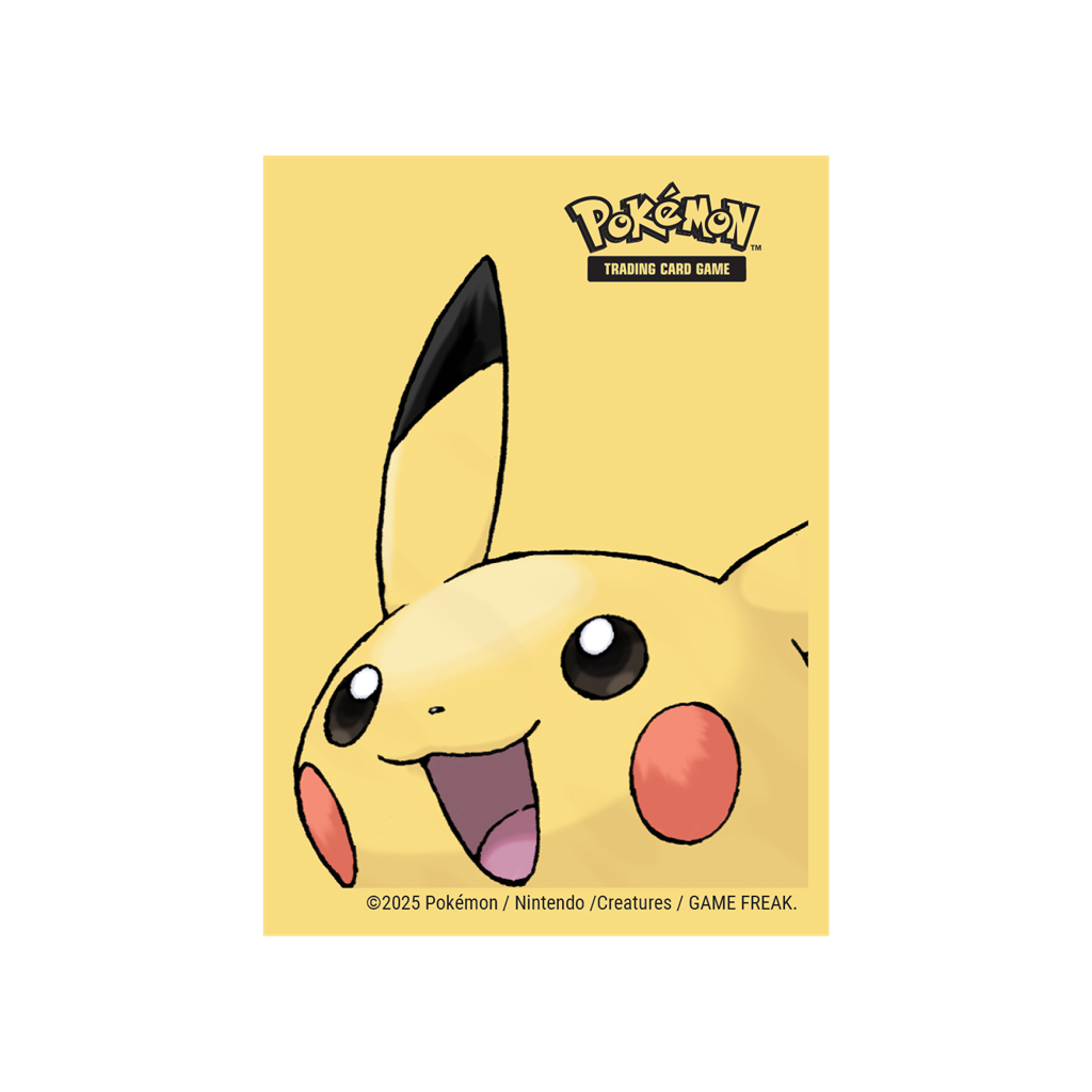 Pokémon Deck Protector® Sleeves for Pokémon feature vibrant, full-color artwork of Pikachu and are made with our proprietary ChromaFusion Technology™ to prevent peeling. Archival-safe polypropylene materials ensure you can sleeve your cards with confidenc