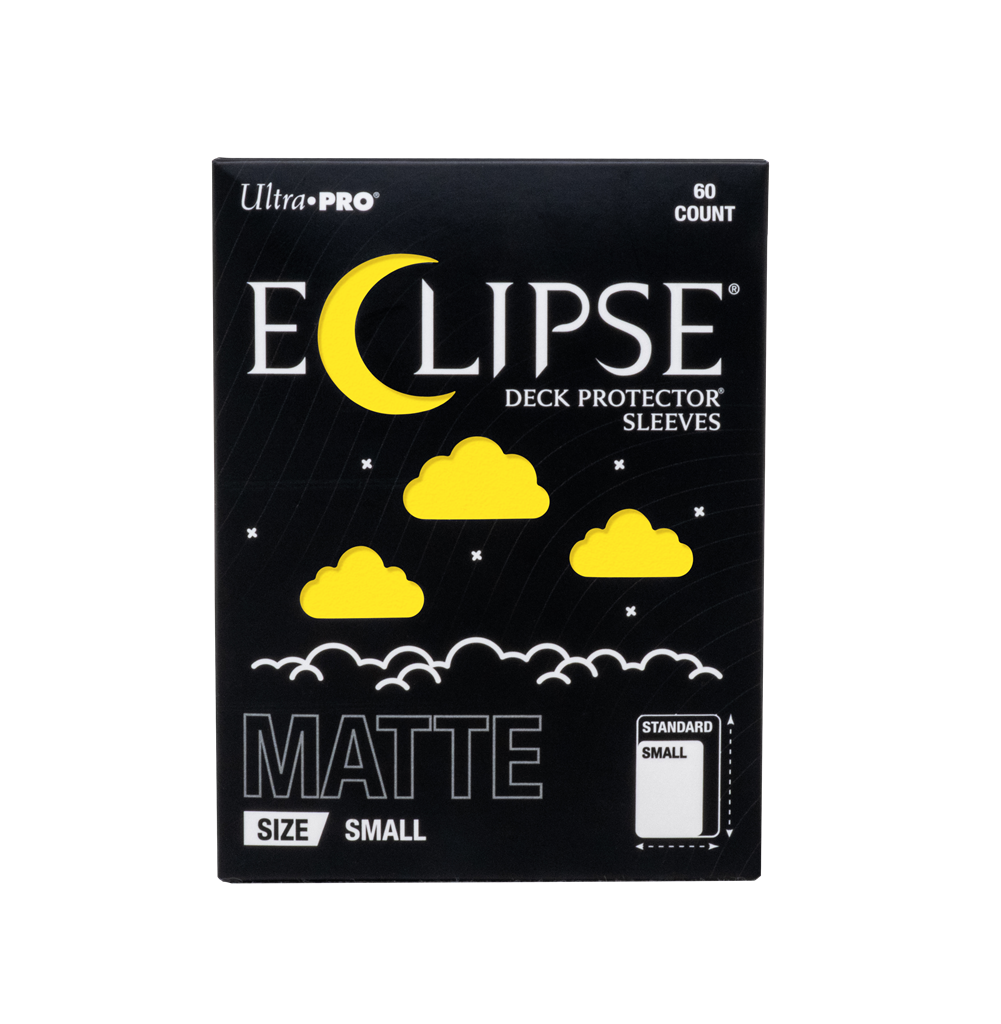Ultra Pro ECLIPSE® Matte Small DECK PROTECTOR® Sleeves: Lemon Yellow - 60ct