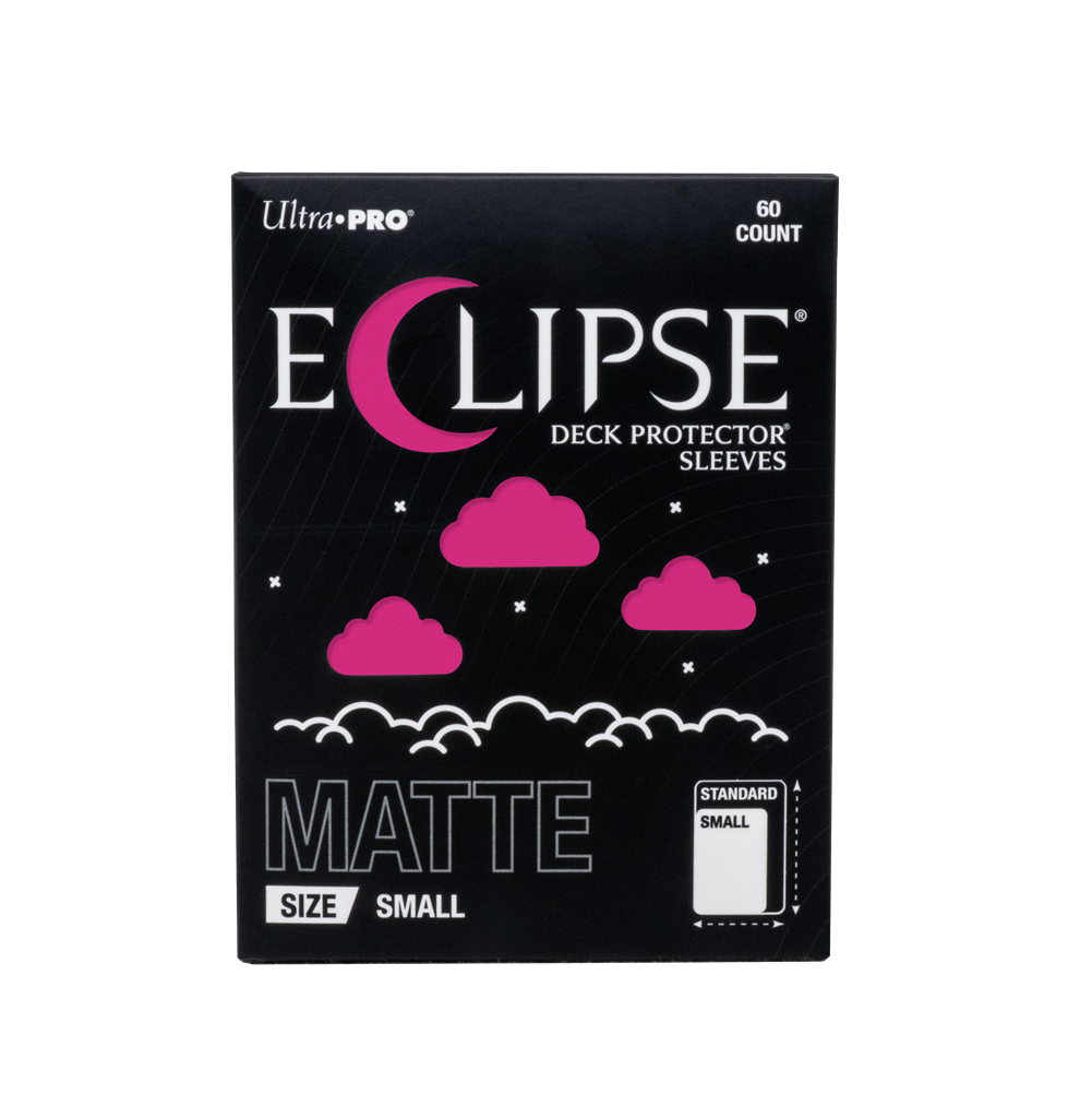 Ultra Pro ECLIPSE® Matte Small DECK PROTECTOR® Sleeves: Hot Pink - 60ct