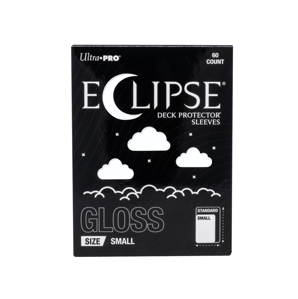 Ultra Pro ECLIPSE® Gloss Small DECK PROTECTOR® Sleeves: Arctic White - 60ct