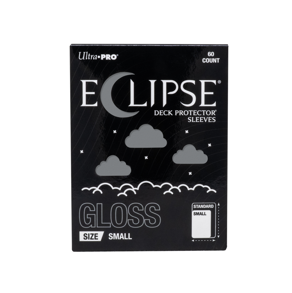 Ultra Pro ECLIPSE® Gloss Small DECK PROTECTOR® Sleeves: Smoke Grey - 60ct