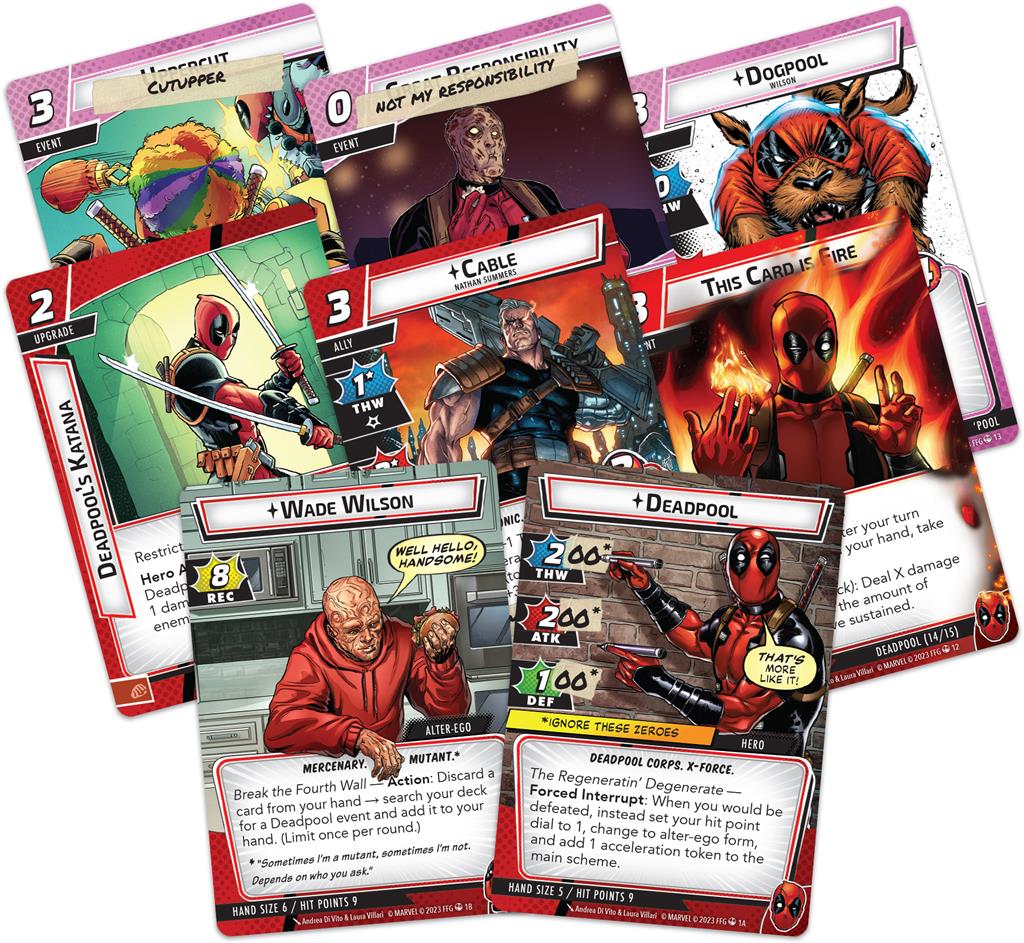 Marvel LCG Champions Deadpool Hero Pack