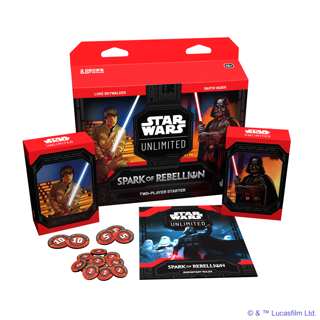 Star Wars Unlimited Spark of Rebellion 2-Player Set