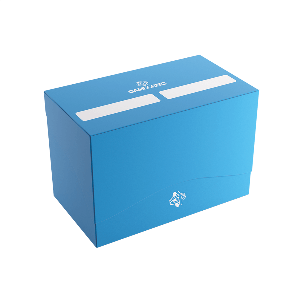 Accessoires Deze opbergdoos is perfect om twee complete decks of maximaal 200 kaarten met dubbele sleeves op te bergen.