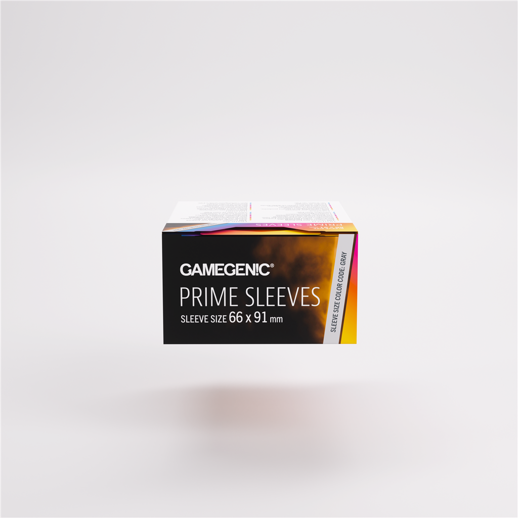 GameGenic SLEEVES Pack Prime Orange 66x91mm (100 stuks)