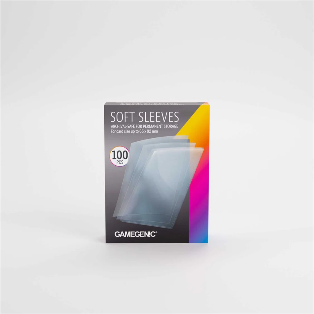 GameGenic SLEEVES Soft Sleeves Pack 67x94 (100 stuks)