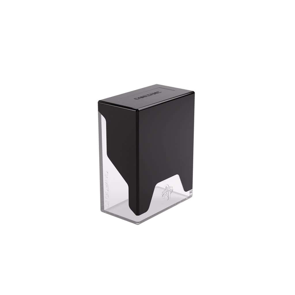 Accessoires The Bastion 50+ is a very compact and rock-solid deck box to safely protect 50+ double-sleeved cards in Closable Inner Sleeves. It is ideal for decks with 55+ double-sleeved cards in standard inner sleeves. Due to translucent materials and sma