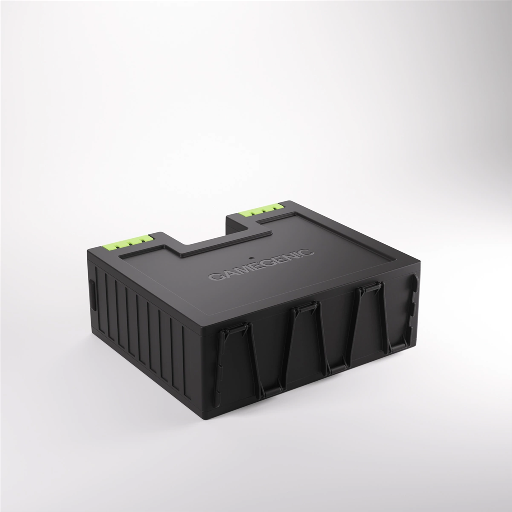 Accessoires Game Castle Black/GreenBring your gaming storage to the next level!The Game Castle is an ingenious, double-sided, all-in-one solution for board gamers, card game players, and tabletop fans. This brand-new product can be opened on either side t
