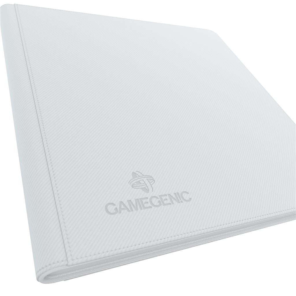 Accessoires Dit witte Zip-Up album is met een rits te openen en sluiten en is voorzien van 20 sideloading 24-Pocket pagina's voor een totale capaciteit van 480 kaarten (zelfs met dubbele sleeves).