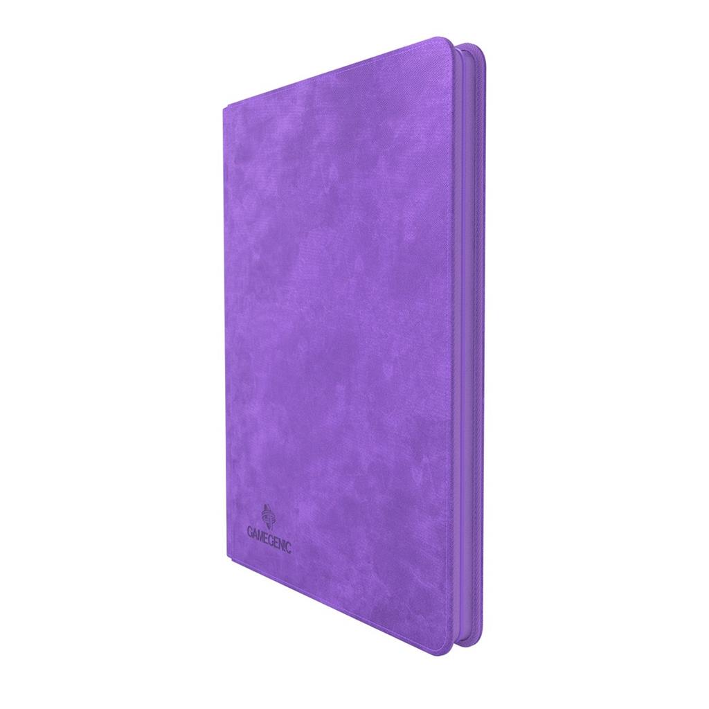 GameGenic PORTFOLIO Zip-Up Album 18-Pocket Purple