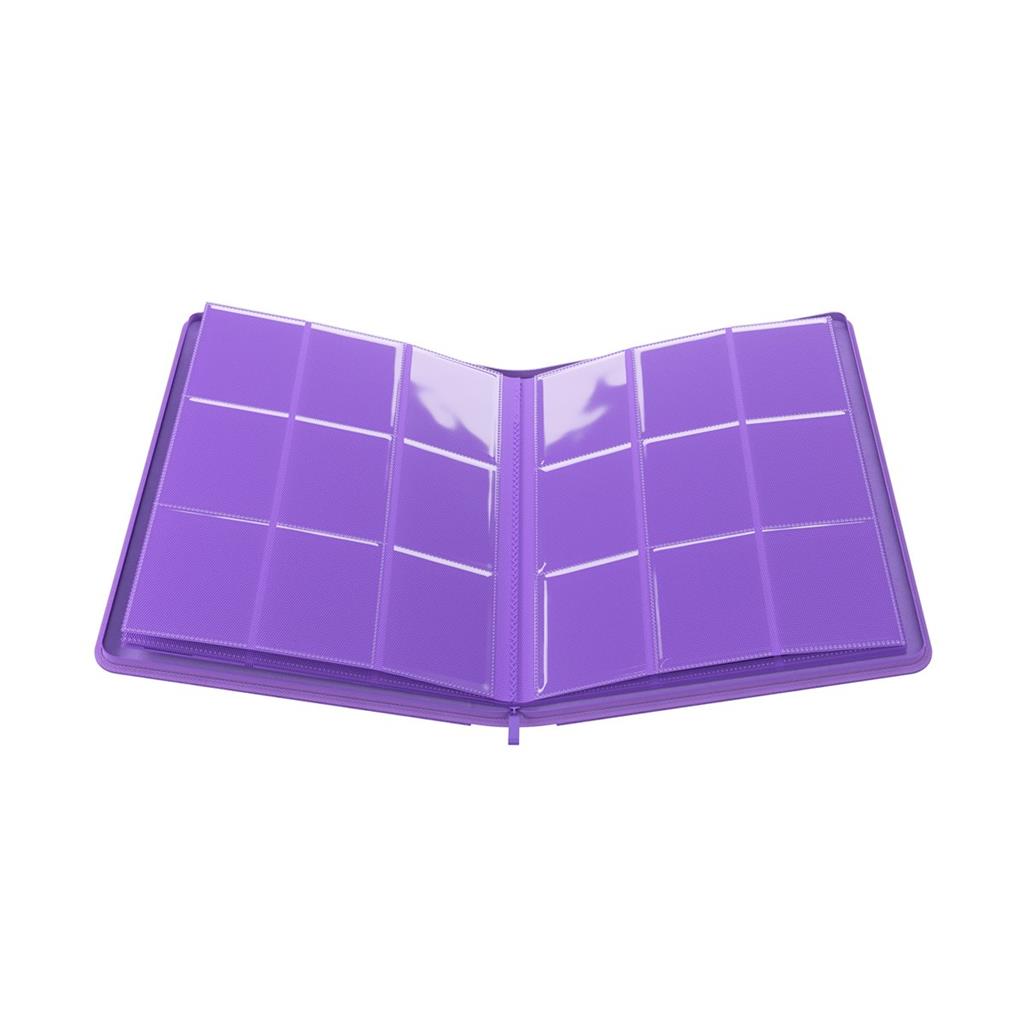 GameGenic PORTFOLIO Zip-Up Album 18 poches violet