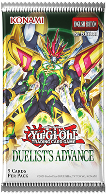 Yu-Gi-Oh Duelist’s Advance – De nieuwe sensatie van de zomer! Maak je klaar voor de nieuwste blockbuster core booster set, Duelist’s Advance, die de zomerse maanden gaat opwarmen! Deze set, met maar liefst 100 kaarten, zit boordevol spannende nieuwe kaart