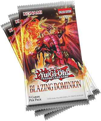 Yu-Gi-Oh! Blazing Dominion Booster Pack