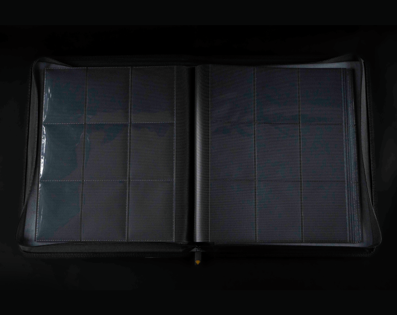 Kaito Toploader Map (216 Pockets) - Blauw