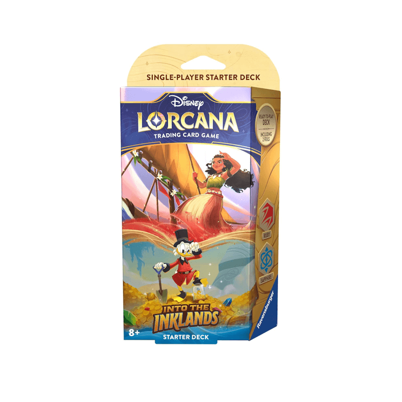 Lorcana De overstroming heeft kostbare lore tot ver in de Inktlanden gespoeld! Avontuurlijke Illumineers willen graag terugkrijgen wat verloren is gegaan en begeven zich naar de onbekende uithoeken van het rijk. Wonderen en mysterie wachten hen elke keer