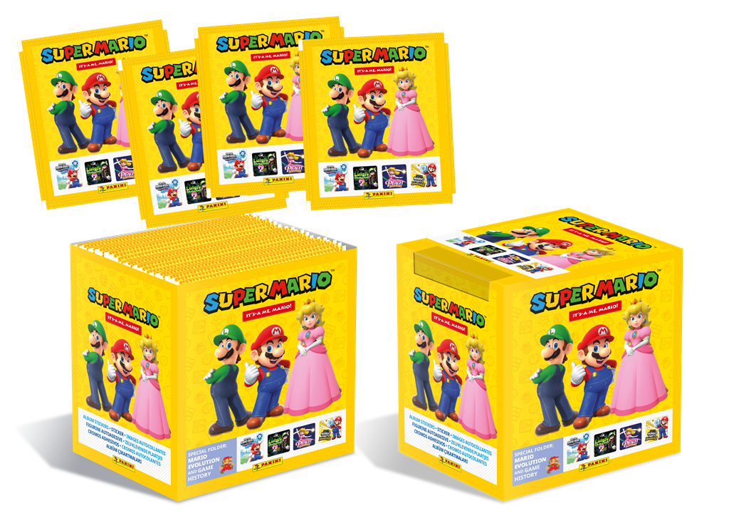 Super Mario Sticker 2 Booster Box