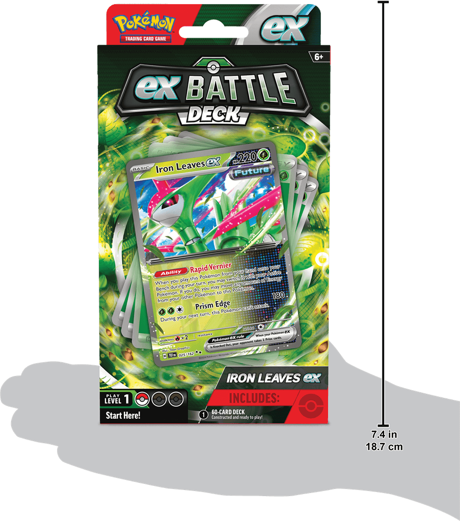 Pokémon Machtige Pokémon ex strijden voor de overwinning!Machtige Pokémon ex staan klaar om het slagveld op te stormen in de nieuwe Pokémon TCG: ex Battle Decks! Elk deck van 60 kaarten wordt geleid door een uitzonderlijke Pokémon ex en bevat alles wat je