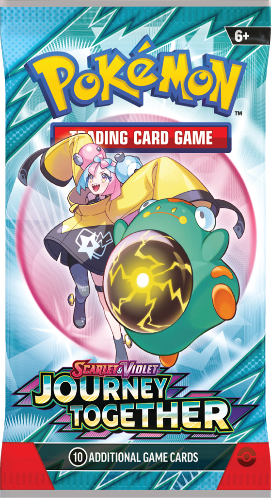 Pokémon Pokémon TCG SV09 - Journey Together!Met diep vertrouwen en vastberaden begeleiding helpen Trainers het beste in hun Pokémon naar boven te halen.De band die ze delen, stelt hen in staat als één te handelen in gevechten terwijl ze hun krachten tot h