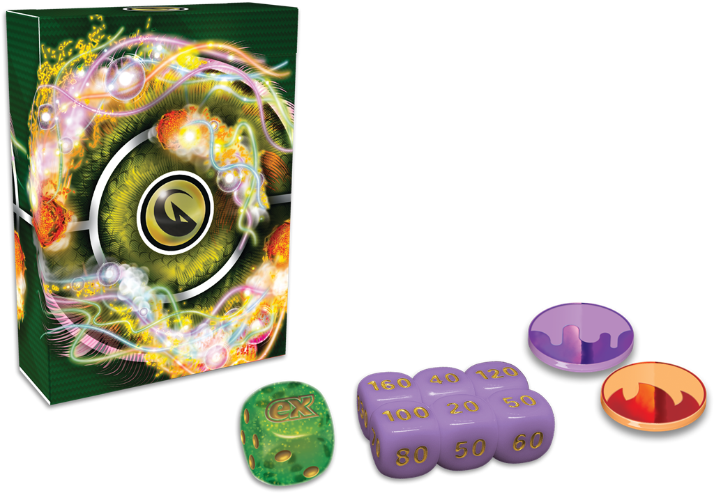 Pokémon Neem een duik en sla je tegenstanders knock-out met Dragapult ex!In dit product vind je de volgende items: 1 klaar om te spelen 60-kaart deck 6 toernooiklare schade-dobbelstenen 1 coin-flip dobbelsteen 2 munt-conditiemarkers 1 deck box 1 strategie