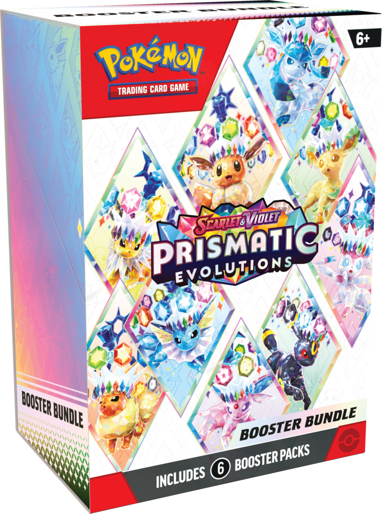 Pokémon TCG Prismatic Evolutions Booster Bundle (6 booster packs)