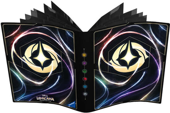 Lorcana Een 4-pocket portfolio van Ravensburger voor Disney Lorcana.
