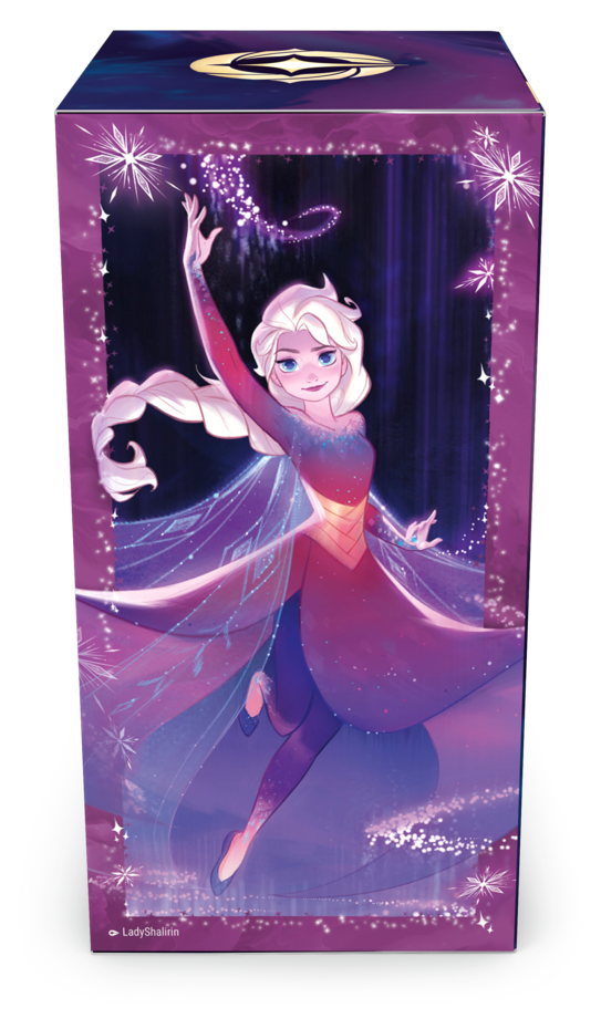 Lorcana Beleef de magie van Disney Lorcana met de exclusieve Fabled Gift Set: Elsa. Deze luxe verzamelbox is zorgvuldig samengesteld voor zowel verzamelaars als spelers, en bevat unieke items die nergens anders verkrijgbaar zijn. Inhoud van de set: 1 excl