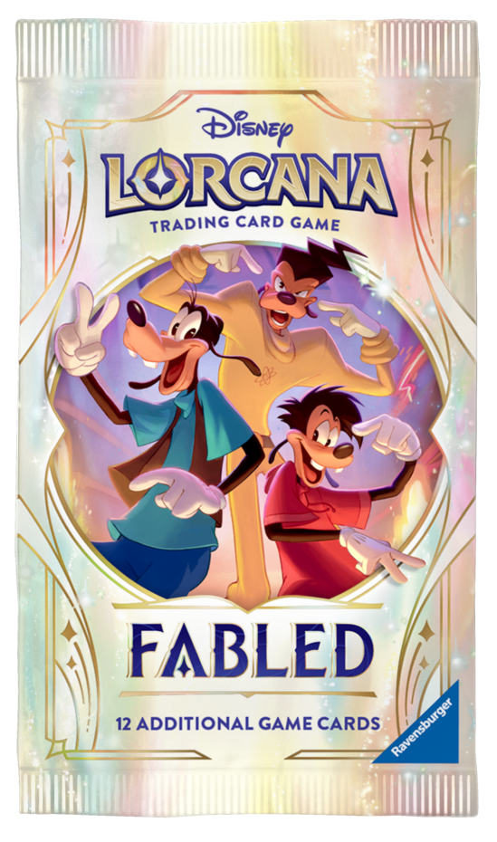 Lorcana Ontdek magische verhalen en verzamel legendarische karakters met de Lorcana Fabled Booster Box!Stap in de betoverende wereld van Disney Lorcana, waar helden, schurken en fantasie samenkomen in een spannend ruilkaartspel. De Fabled Booster Box is d