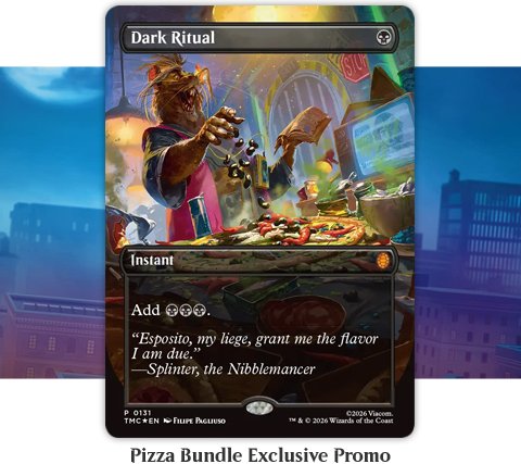 MTG - Teenage Mutant Ninja Turtles - Pizza Bundle