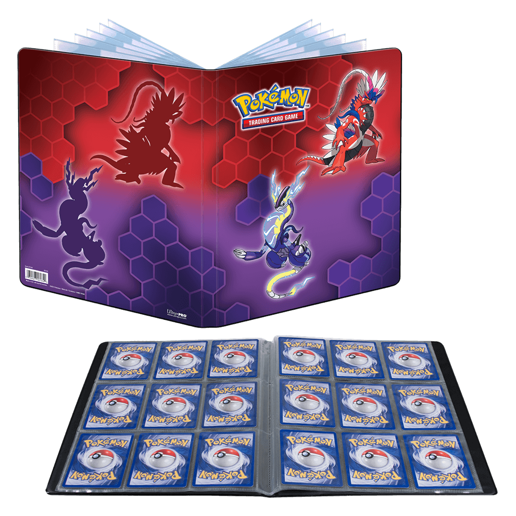 Pokémon Holds up to 90 standard size cards single-loaded and 180 cards double-loaded 10 high-clarity pages Made with archival-safe, acid-free, non-PVC materials