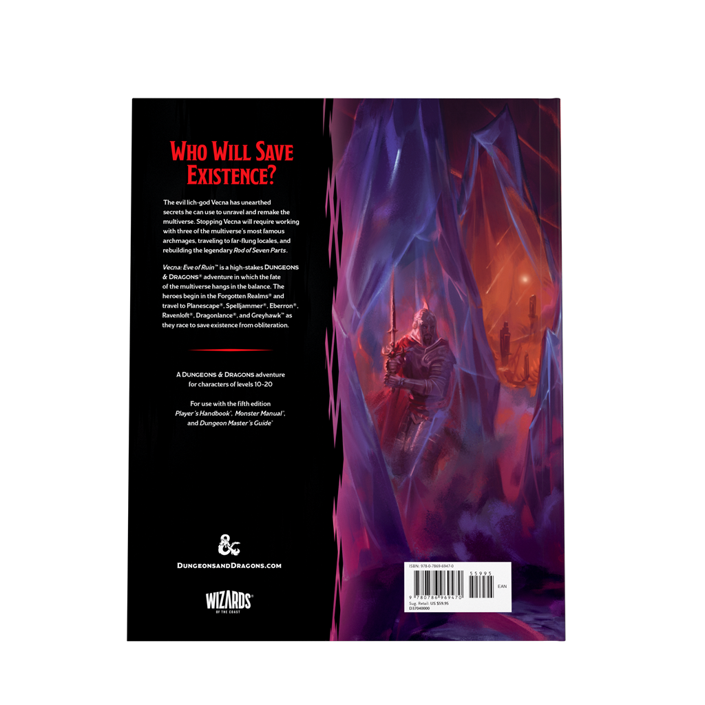 Dungeons & Dragons Vecna: Eve of Ruin