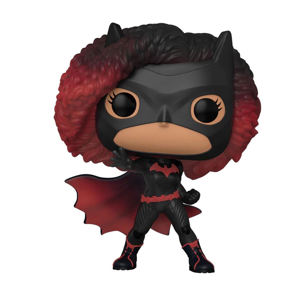 UITVERKOOP Bescherm Gotham in stijl met deze exclusieve Funko Pop! Batwoman (#1218)! Gebaseerd op haar verschijning in de Batwoman-film en -serie, straalt deze figurine kracht, mysterie en vastberadenheid uit. Met haar kenmerkende rode vleermasker, zwarte