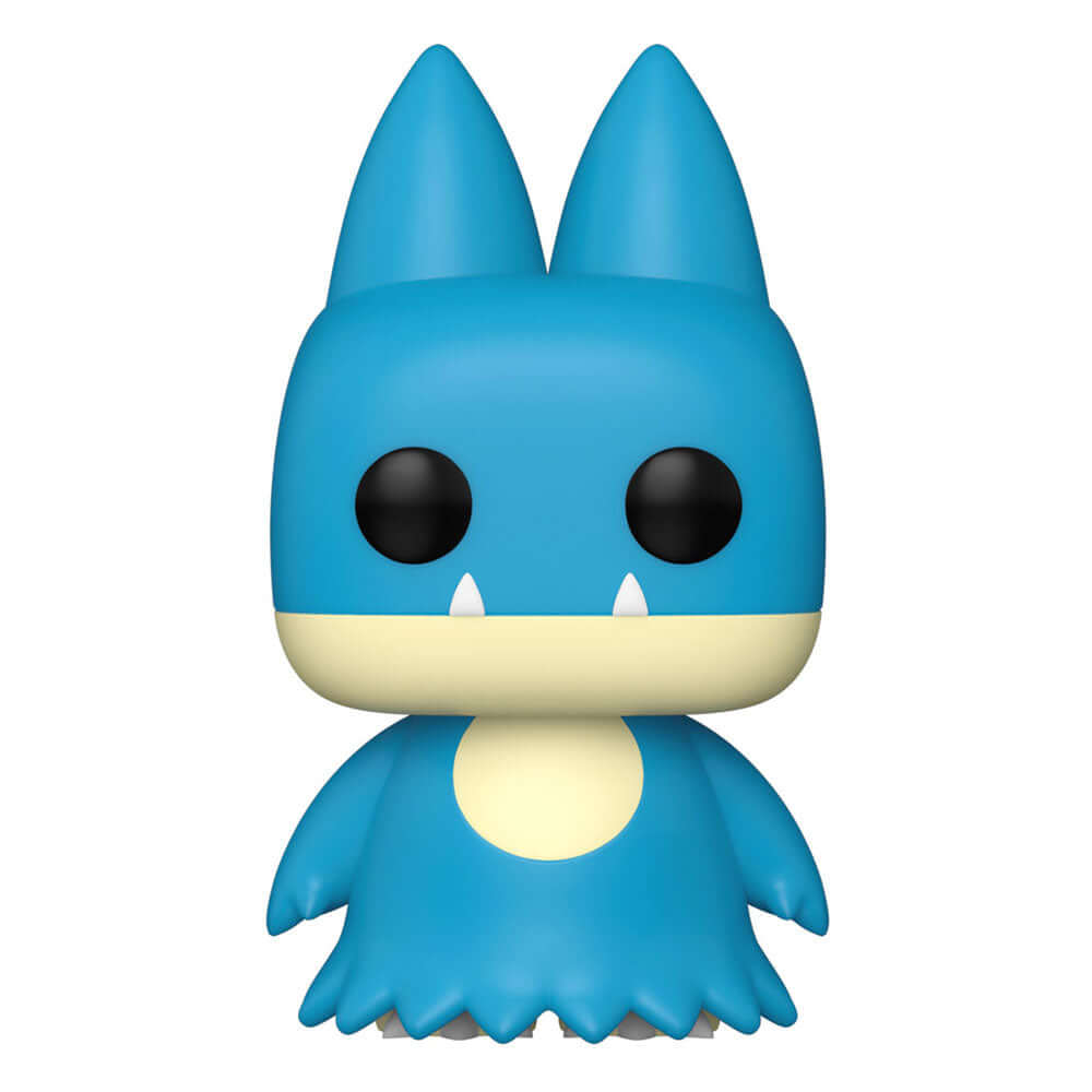Pokémon Dit is Munchlax als Funko Pop! figuur, komt verpakt in een window display box en is ongeveer 9 cm groot.