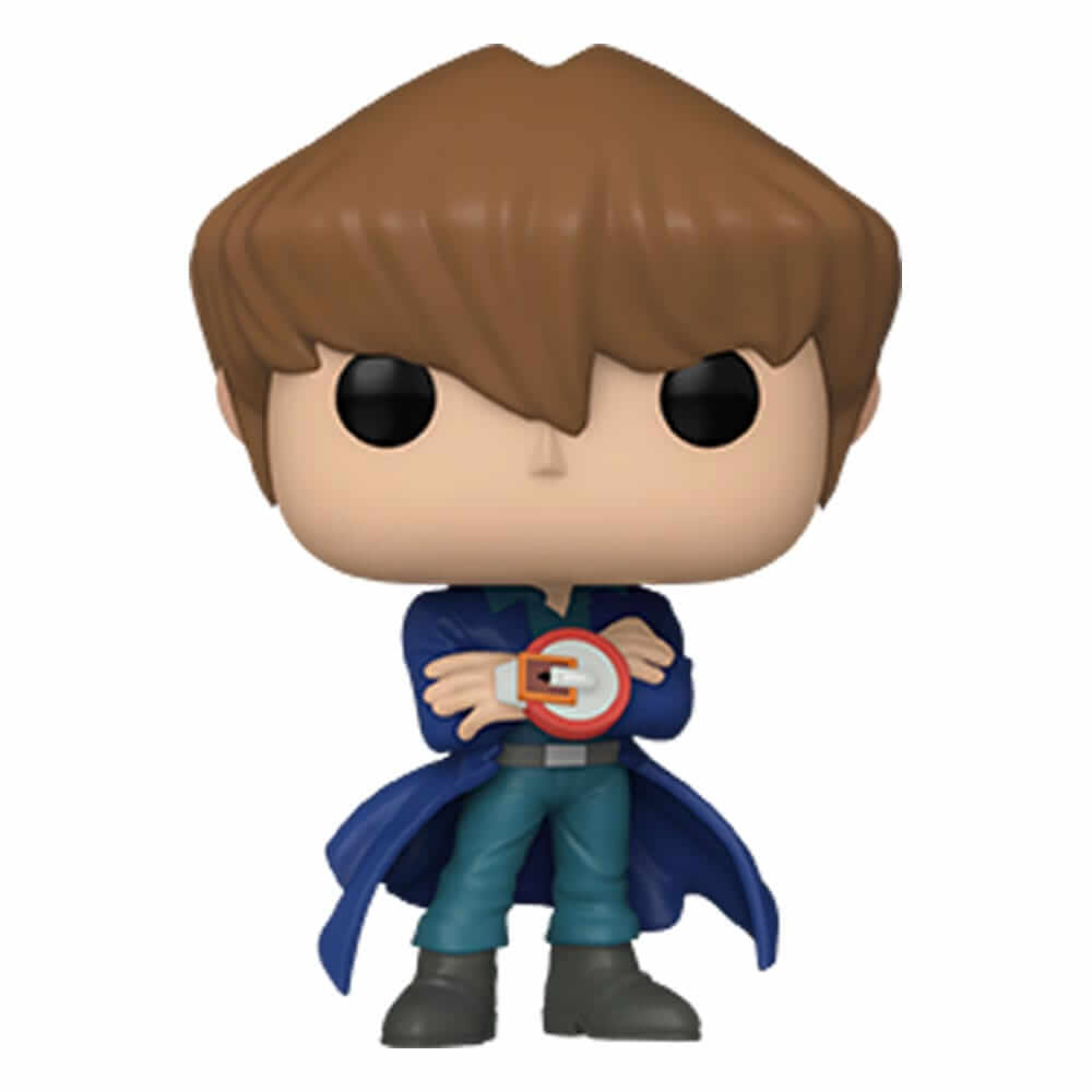 Yu-Gi-Oh Dit is Seto Kaiba van Yu-Gi-Oh als Funko Pop. Komt verpakt in een vensterverpakking en de figuur is ongeveer 9 CM groot.