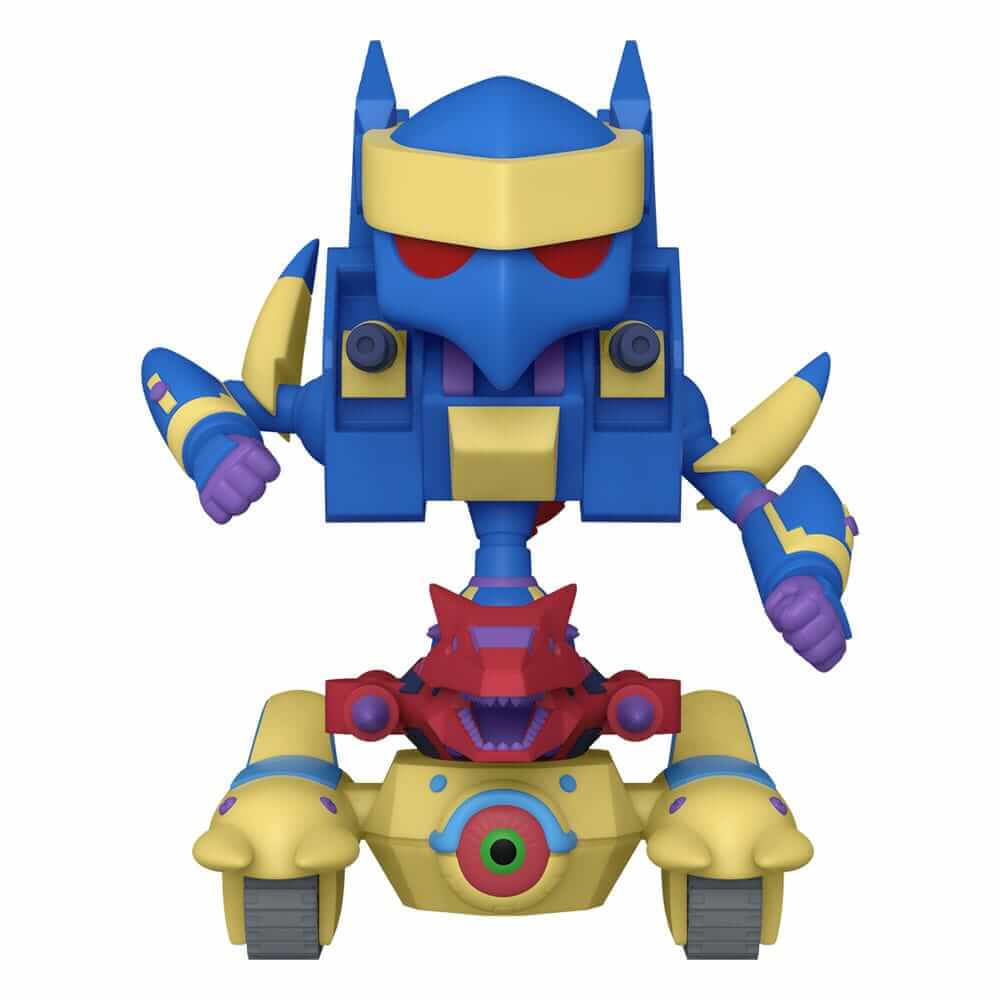 Yu-Gi-Oh Dit is XYZ Dragon Catapult Cannon van Yu-Gi-Oh als Funko Pop. Komt verpakt in een vensterverpakking en de figuur is ongeveer 15 CM groot.