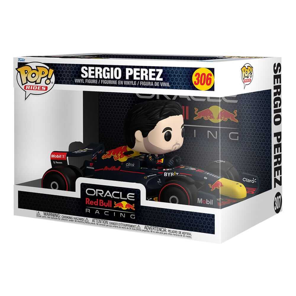 UITVERKOOP Ben je een gepassioneerde Formule 1-fan die op zoek is naar unieke verzamelobjecten? Zoek niet verder! De Sergio 'Checo' Perez Funko Pop! Ride Racing - Red Bull Formula 1 Team is een absolute must-have voor elke liefhebber van de sport en verza