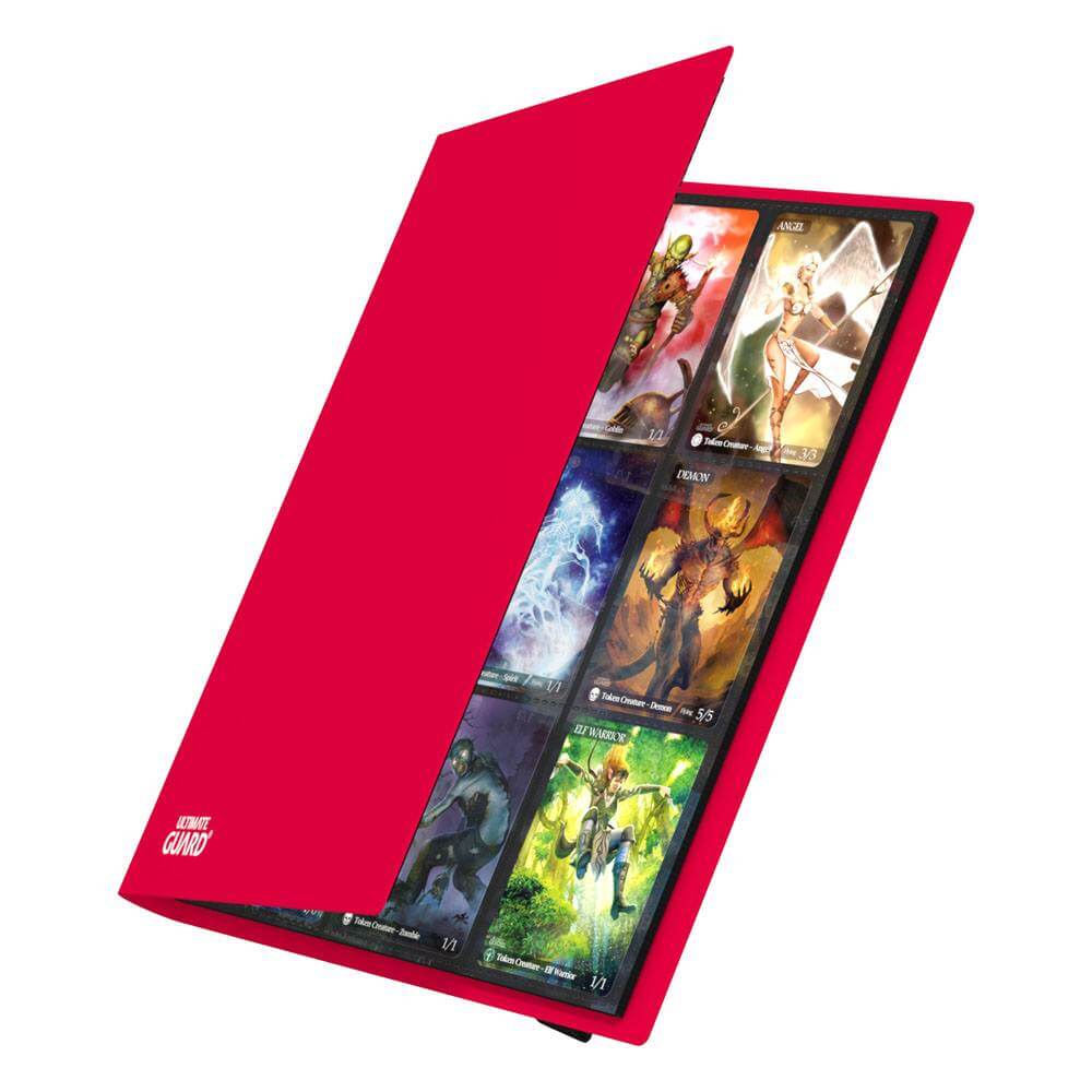 Accessoires High quality Portfolio with flexible, durable cover and 20 integrated 18-pocket-pages for all standard and Japanese sized gaming cards.- Designed for 360 double-sleeved cards*- Durable and flexible cover- Elastic strap fastener- Side-loading p