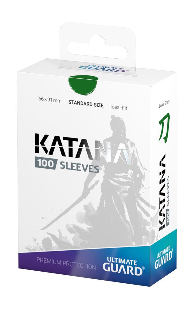 Ultimate Guard Katana Sleeves Standard Size Green (100 stuks)