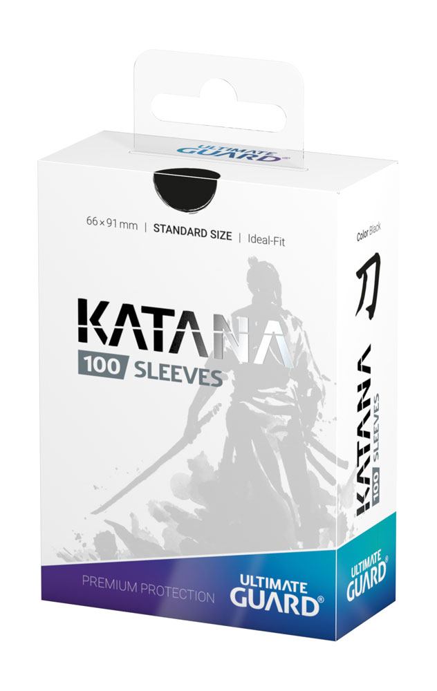 Ultimate Guard Protège-cartes Katana Taille Standard (100) - Noir