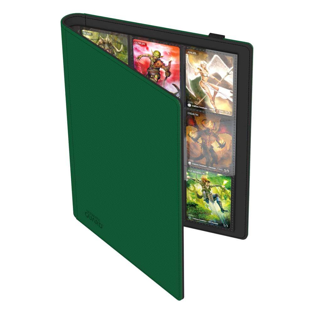 Accessoires High quality Portfolio with flexible and durable cover, innovative XenoSkin surface and 20 integrated 18-pocket-pages for all standard- and Japanese sized gaming cards. Designed for 360 double-sleeved cards* Resistant XenoSkin material Elastic