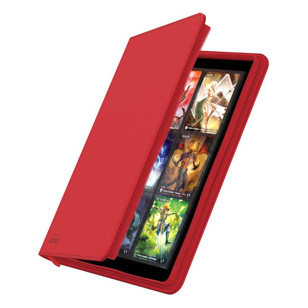 Accessoires High quality Portfolio with durable cover, innovative XenoSkin surface and 20 integrated 18-pocket-pages for all standard- and Japanese sized gaming cards. Zipper closure for extra security!- Designed for 360 double-sleeved cards*- Resistant X