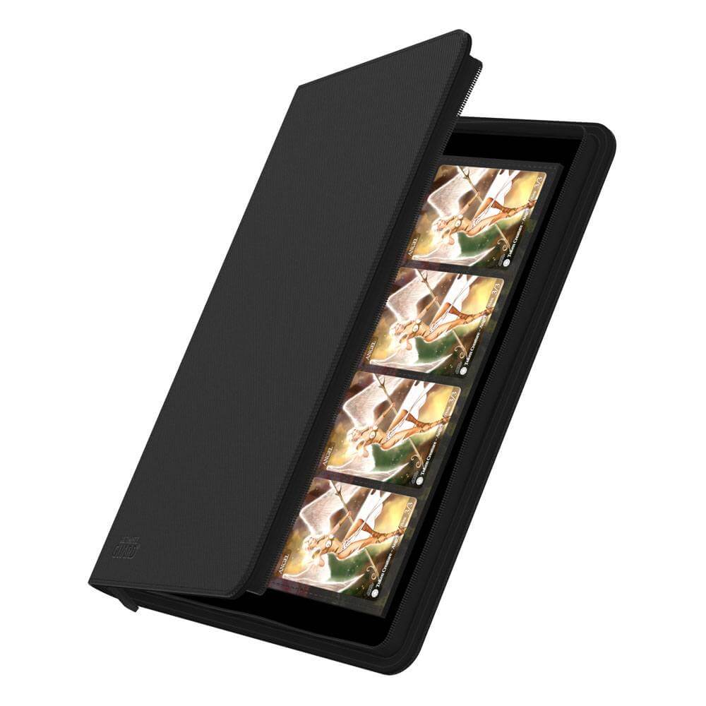 Accessoires High quality Portfolio with durable cover, innovative XenoSkin surface and 20 integrated 16-pocket-pages for all standard- and Japanese sized gaming cards. Zipper closure for extra security!- Designed for 320 double-sleeved cards*- Playset bin