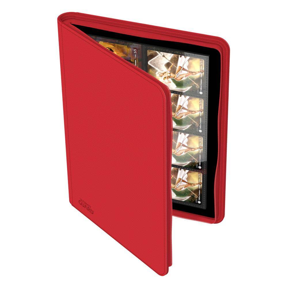 Accessoires High quality Portfolio with durable cover, innovative XenoSkin surface and 20 integrated 16-pocket-pages for all standard- and Japanese sized gaming cards. Zipper closure for extra security!- Designed for 320 double-sleeved cards*- Playset bin