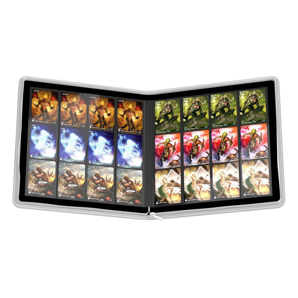 Accessoires Optimized for Playsets. View and organize your collection in a more suitable way!High quality Playset binder with durable XenoSkin cover, zipper closure and 20 integrated 24-pocket-pages for all standard- and Japanese sized gaming cards.- Desi