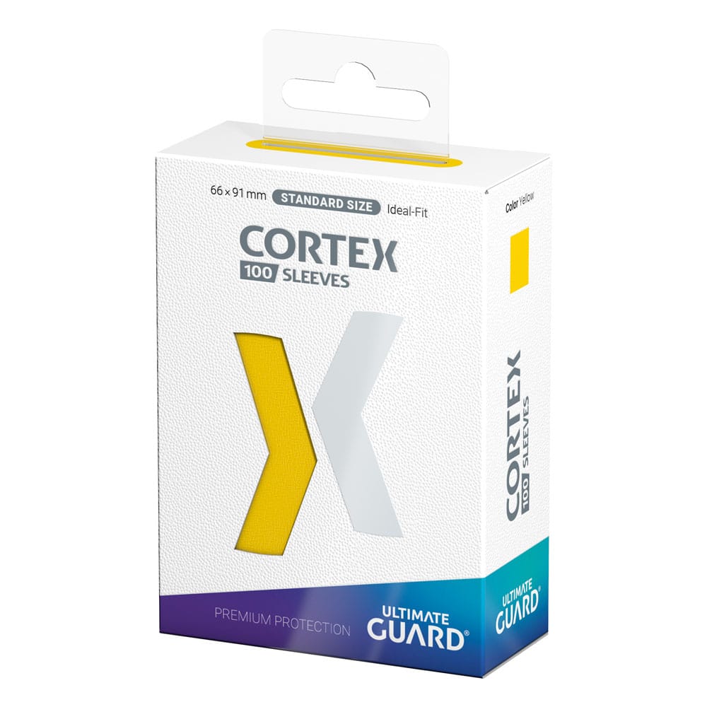 Ultimate Guard Cortex Sleeves Standard Size Yellow (100 stuks)