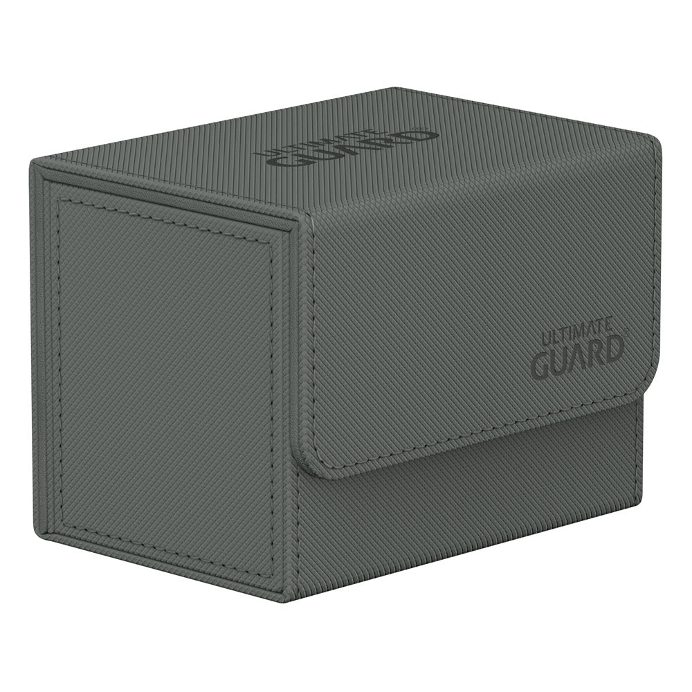 Accessoires Our convenient Sidewinder 80+ deck case provides easy access from both sides to your card deck. The box is optimized to hold 80 double-sleeved or 100 single-sleeved standard sized cards in Ultimate Guard Sleeves. The vibrant and elegant monoch