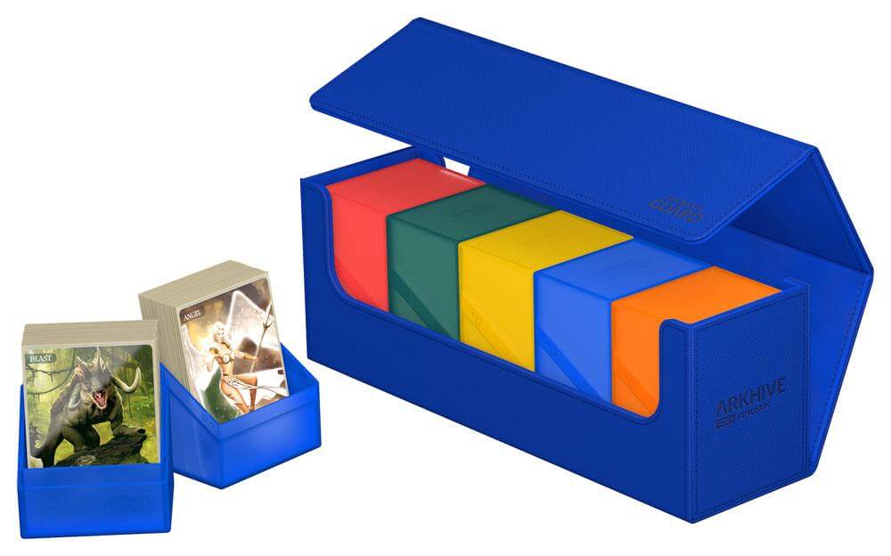 Accessoires Our Arkhive 400+ deck case has proven an excellent choice for storing and carrying large numbers of cards and/or multiple cases. Pair it with our Boulders and Deck Cases; store more than 175 Toploaders; or give your cube the home it deserves.S