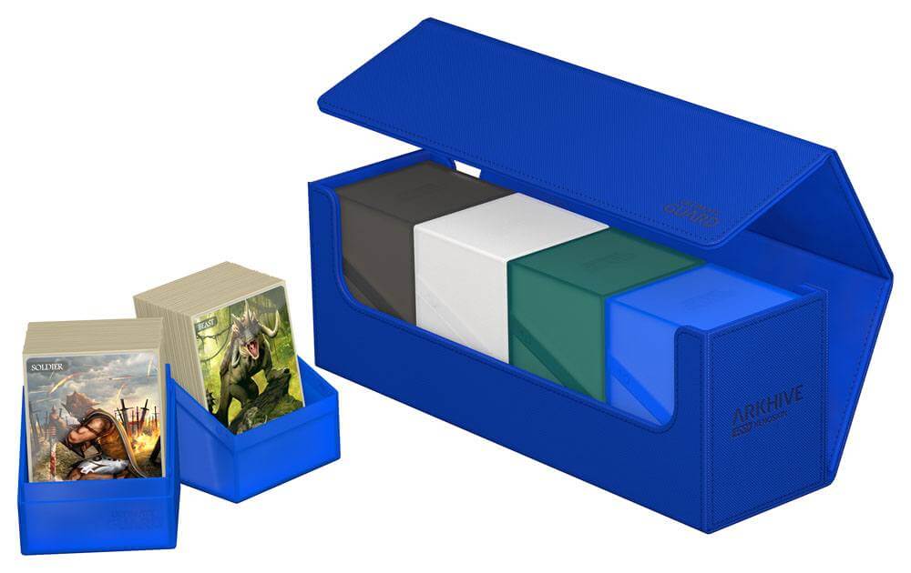 Accessoires Our Arkhive 400+ deck case has proven an excellent choice for storing and carrying large numbers of cards and/or multiple cases. Pair it with our Boulders and Deck Cases; store more than 175 Toploaders; or give your cube the home it deserves.S