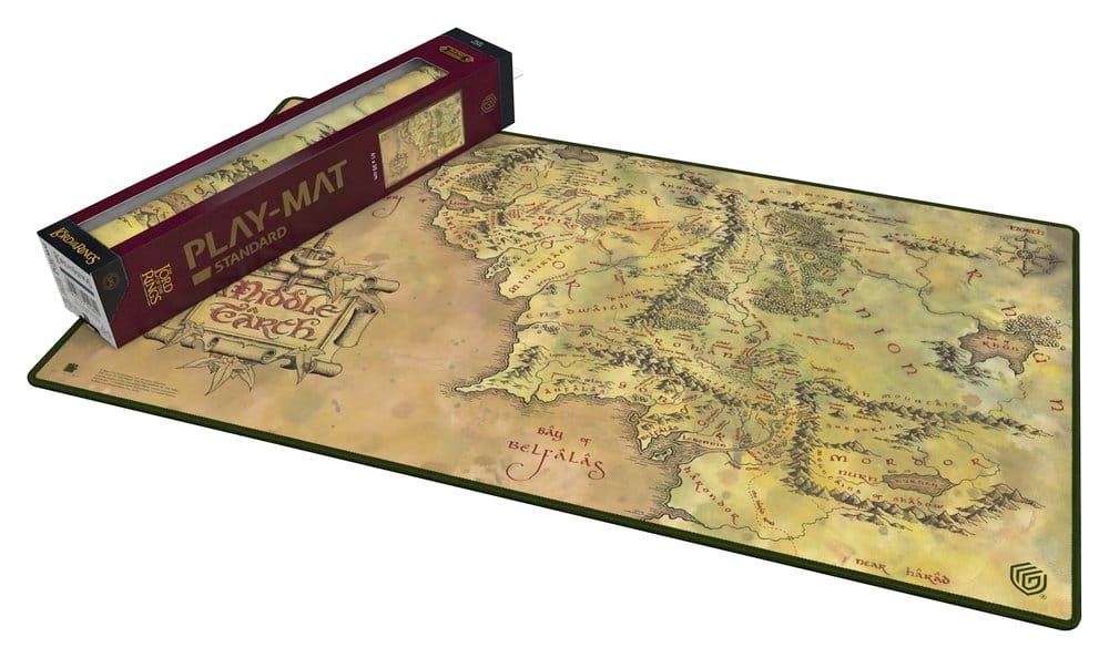 Tapis de jeu Ultimate Guard Le Seigneur des Anneaux™ "Lieux de la Terre du Milieu"