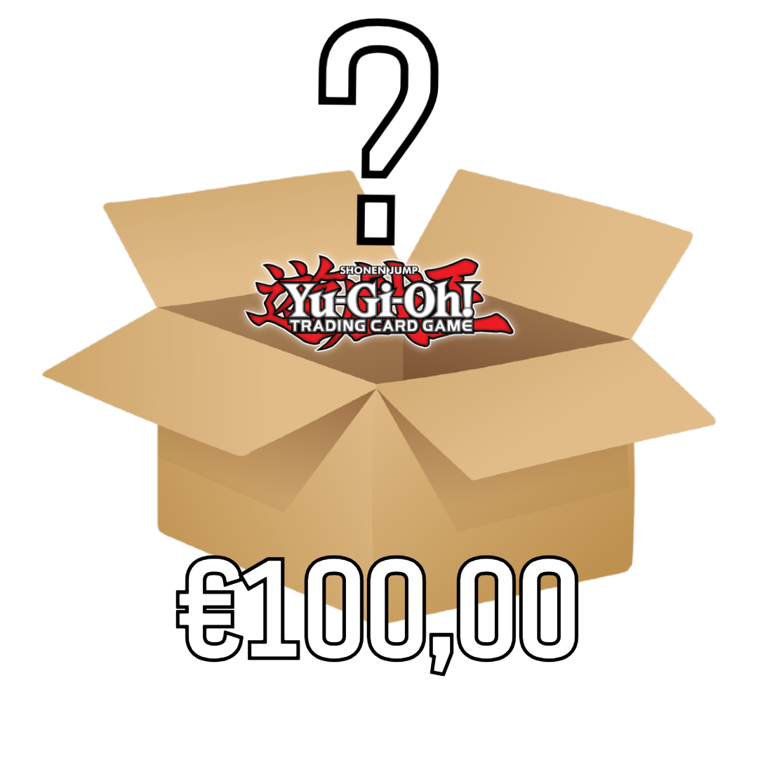 Yu-Gi-Oh Stap in de wereld van Yu-Gi-Oh met onze exclusieve Yu-Gi-Oh Mystery Box ter waarde van €100! Speciaal samengesteld voor de ultieme Yu-Gi-Oh-fan. Wat kun je verwachten? De Mystery Box bevat één of een combinatie van onderstaande producten: Verschi
